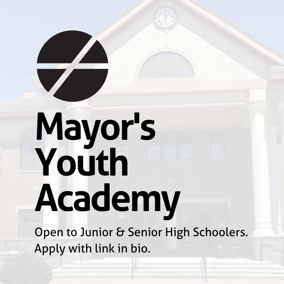 mayors youth academy Open to Junior & Senior High Schoolers. Apply at fishers.in.us/MYA.